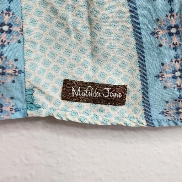 Matilda Jane Lets Go Together Weekend Dreams Dress Midi Floral Smocked Medium - Picture 7 of 11